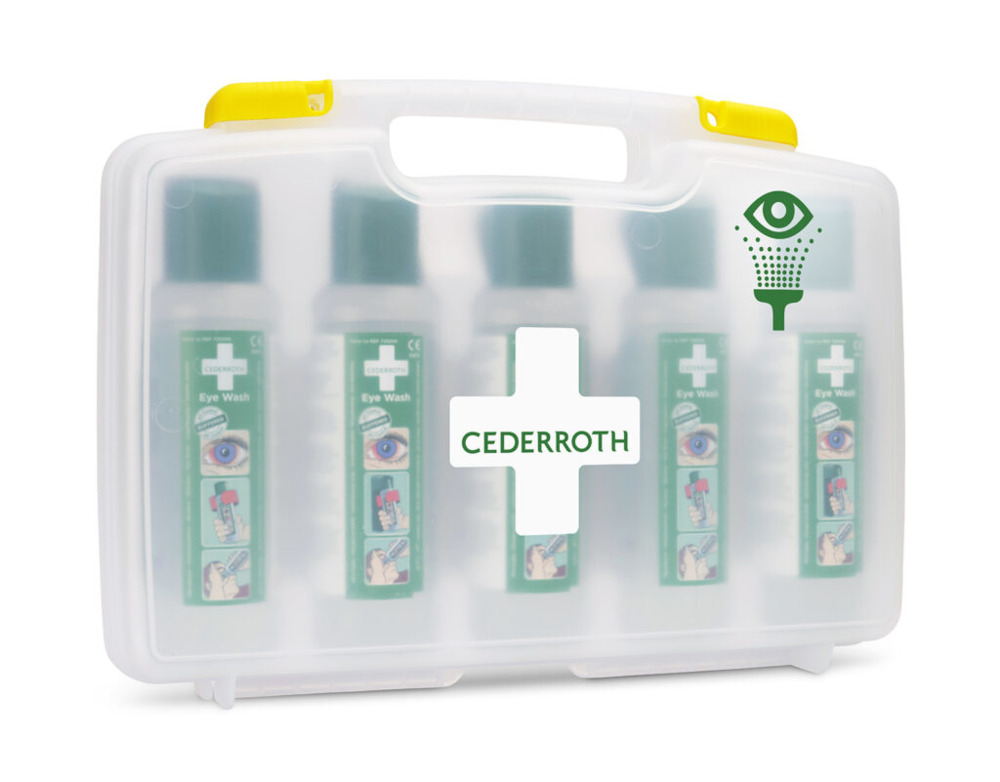 Ögondusch Buffrad i väska 5x500ml Cederroths 51011042