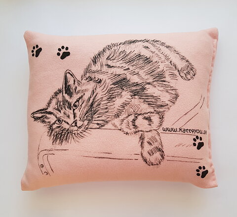 Saccosäck Rosa kattbädd