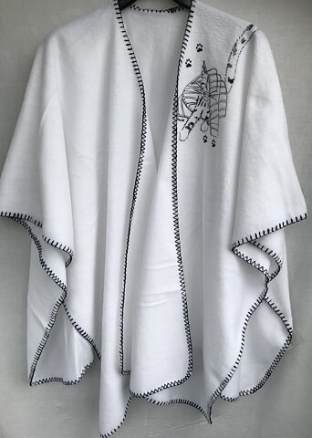 Poncho Tittut Vit