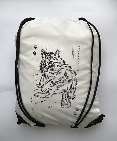 Sportbag Vit