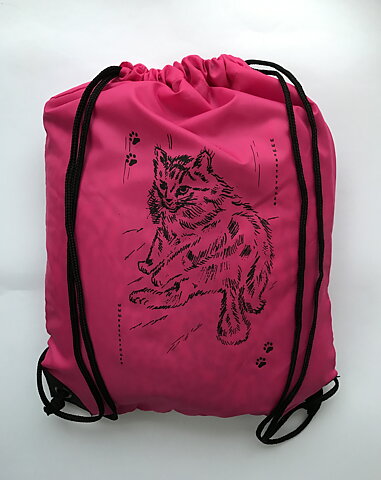Sportbag Fuchsia