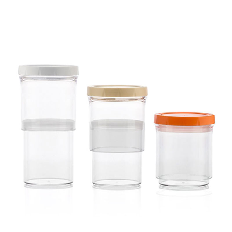 Justerbar Förvaringsburk 3-Pack - 8