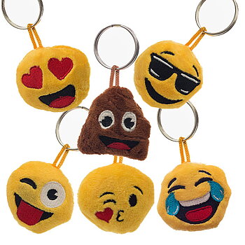 Emoji-Nyckelring