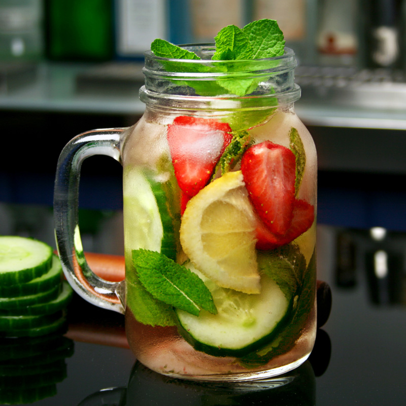 Mason Jar Glas 57 cl - Muggburk 4-Pack - 4