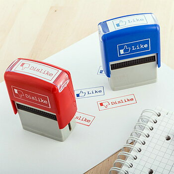 Like & Dislike Stämplar 2-Pack