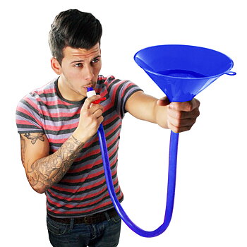 Beer Bong med Kran