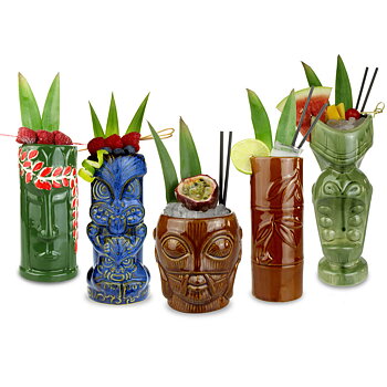 Tiki-Muggar Tropical Party-set