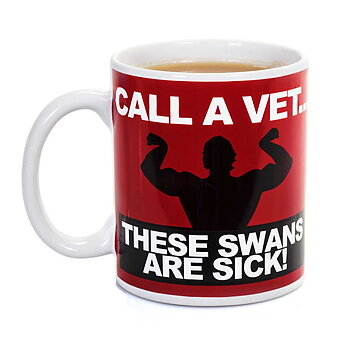 These Swans Are Sick! - Mugg
