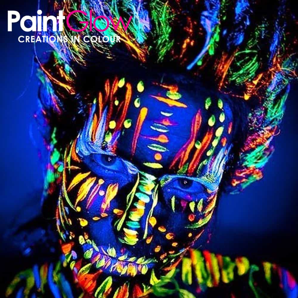 UV Neon Ansikts- och Kroppsfärg PaintGlow - 2