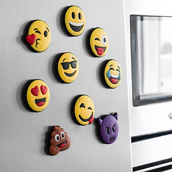 Emoji-Magneter 9-Pack
