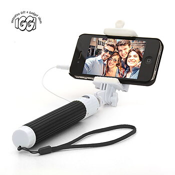 Selfiepinne med 3,5 mm-anslutning
