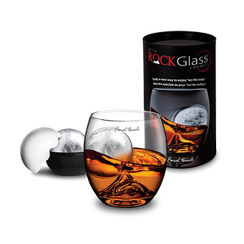 Whiskyglas On The Rock - Med Isklot
