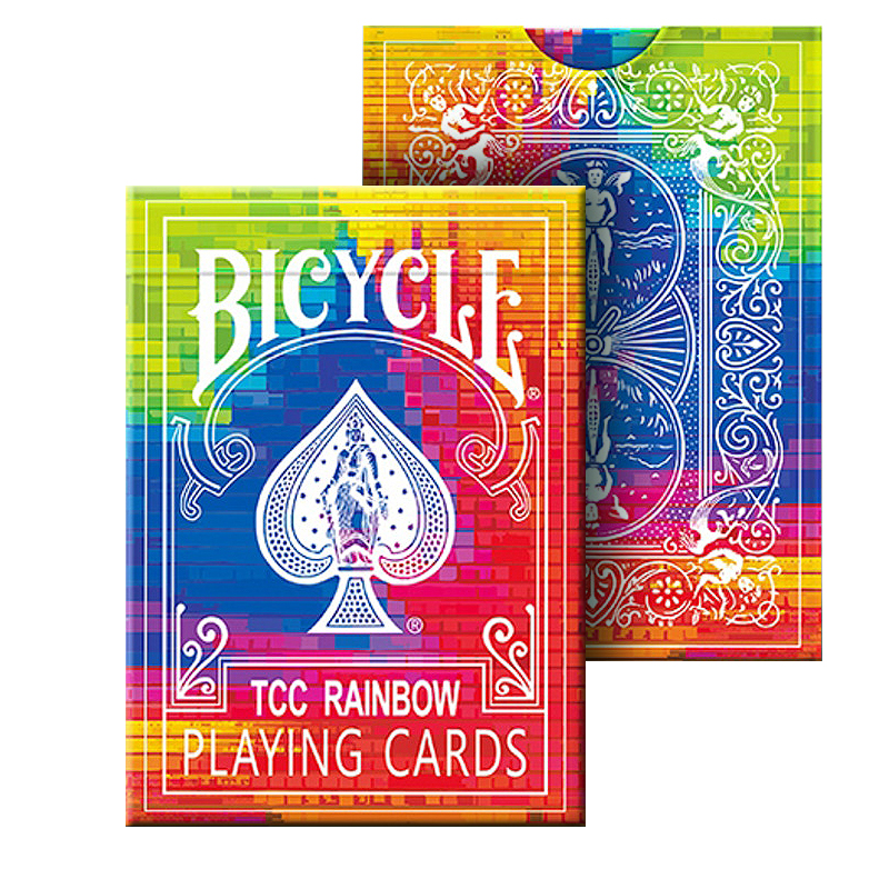 Bicycle Tcc Rainbow Playing Cards Magicland Se