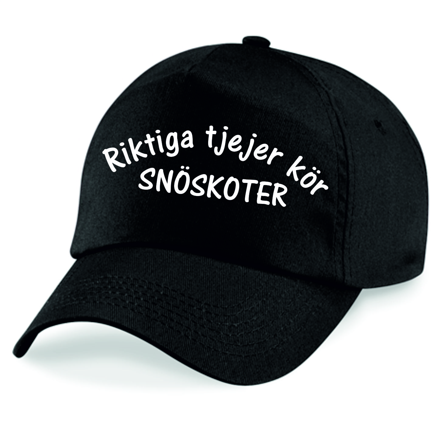 Keps Riktiga Tjejer Kör Snöskoter - 2
