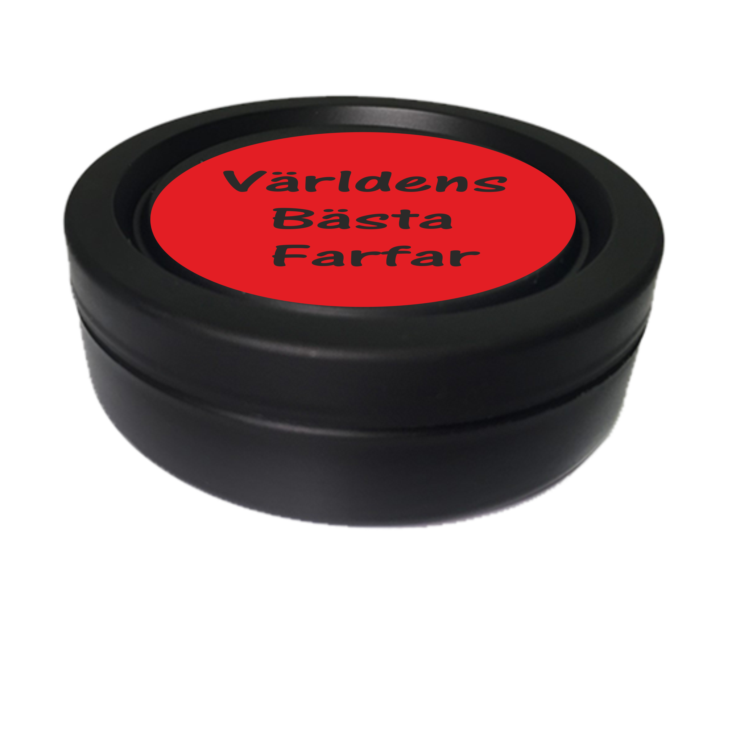 Snusdosa Världens Bästa Farfar Röd/Svart