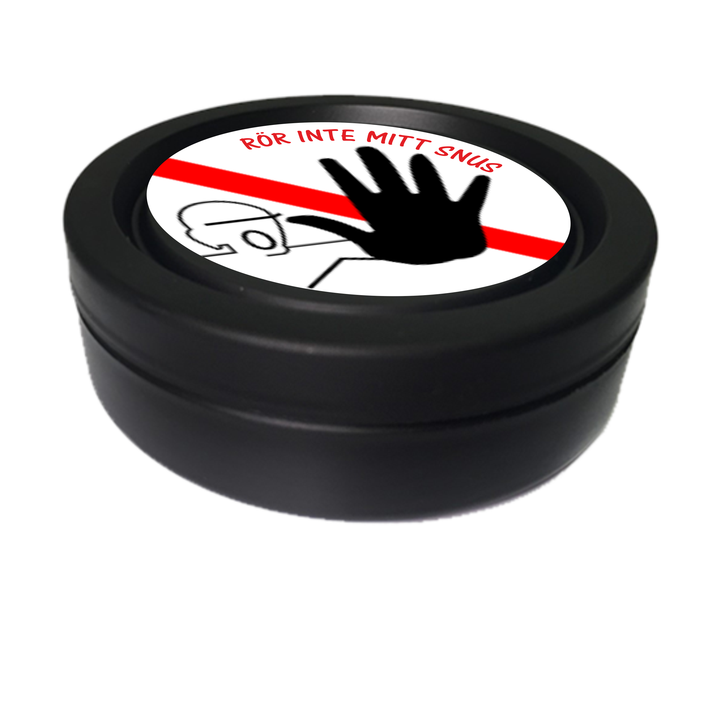 Snusdosa Stopp Rör Inte Mitt Snus