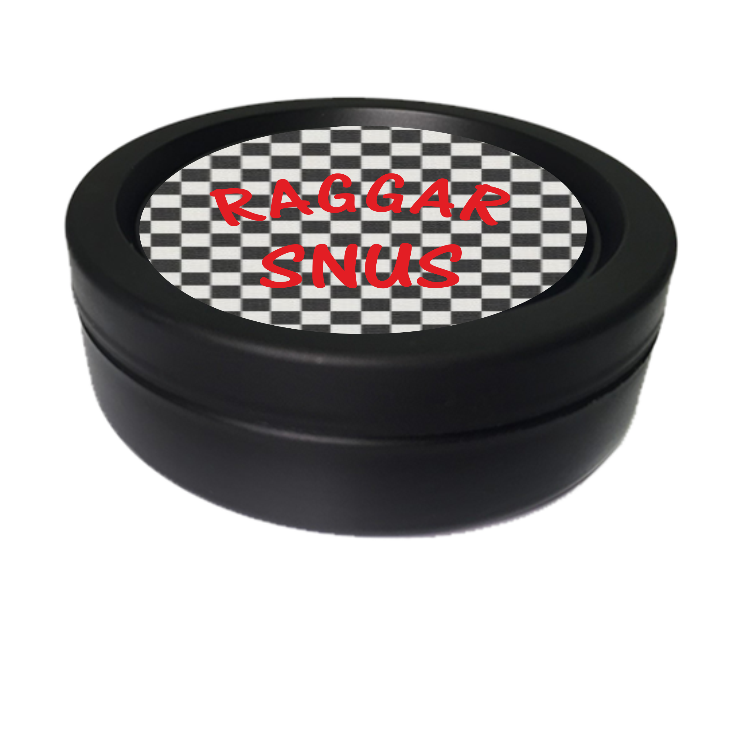 Snusdosa Raggarsnus Pepita/Röd