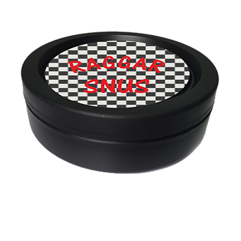 Snusdosa Raggarsnus Pepita/Röd
