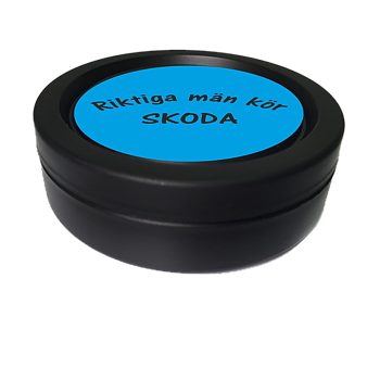 Snusdosa Riktiga män Kör Skoda