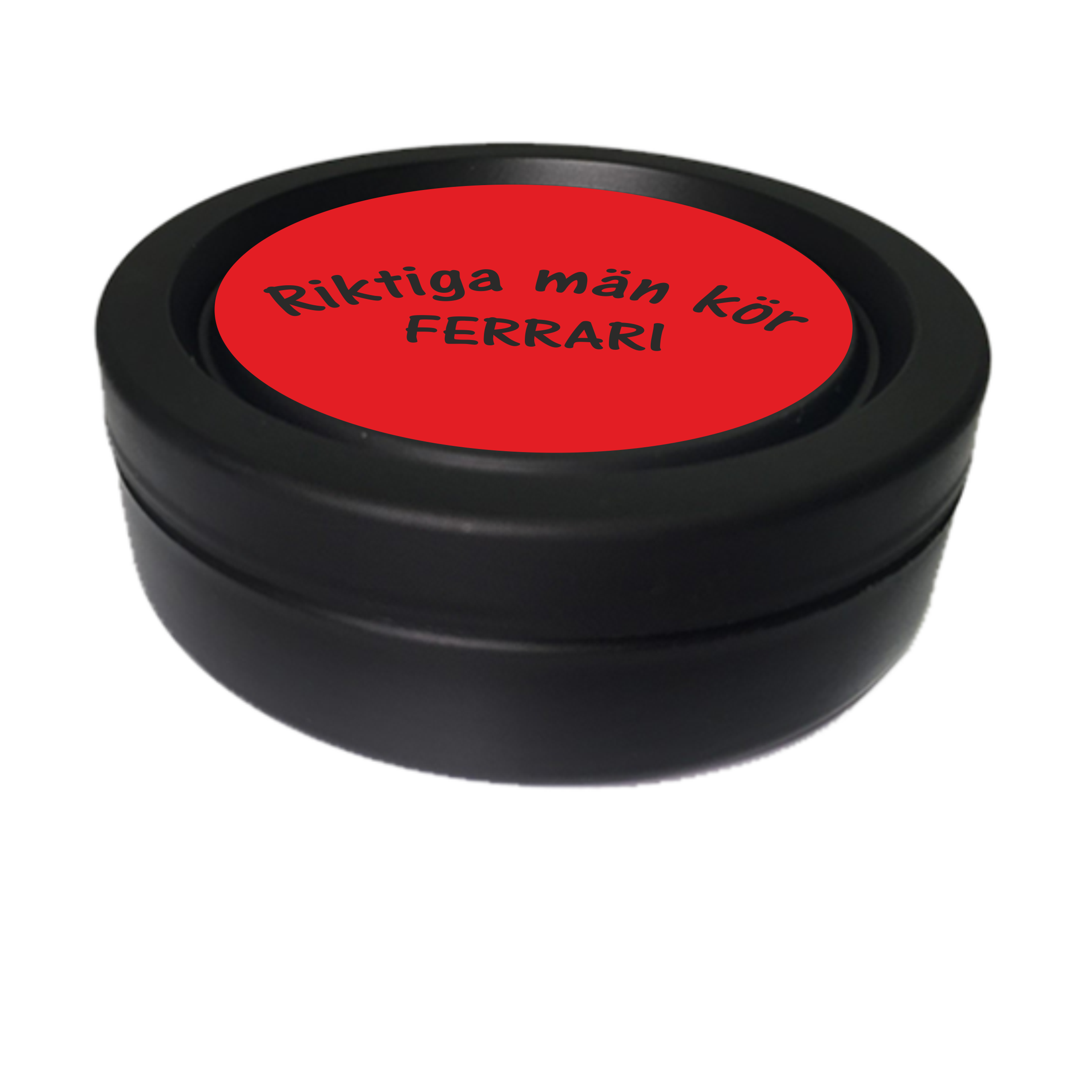 Snusdosa Riktiga män kör FERRARI