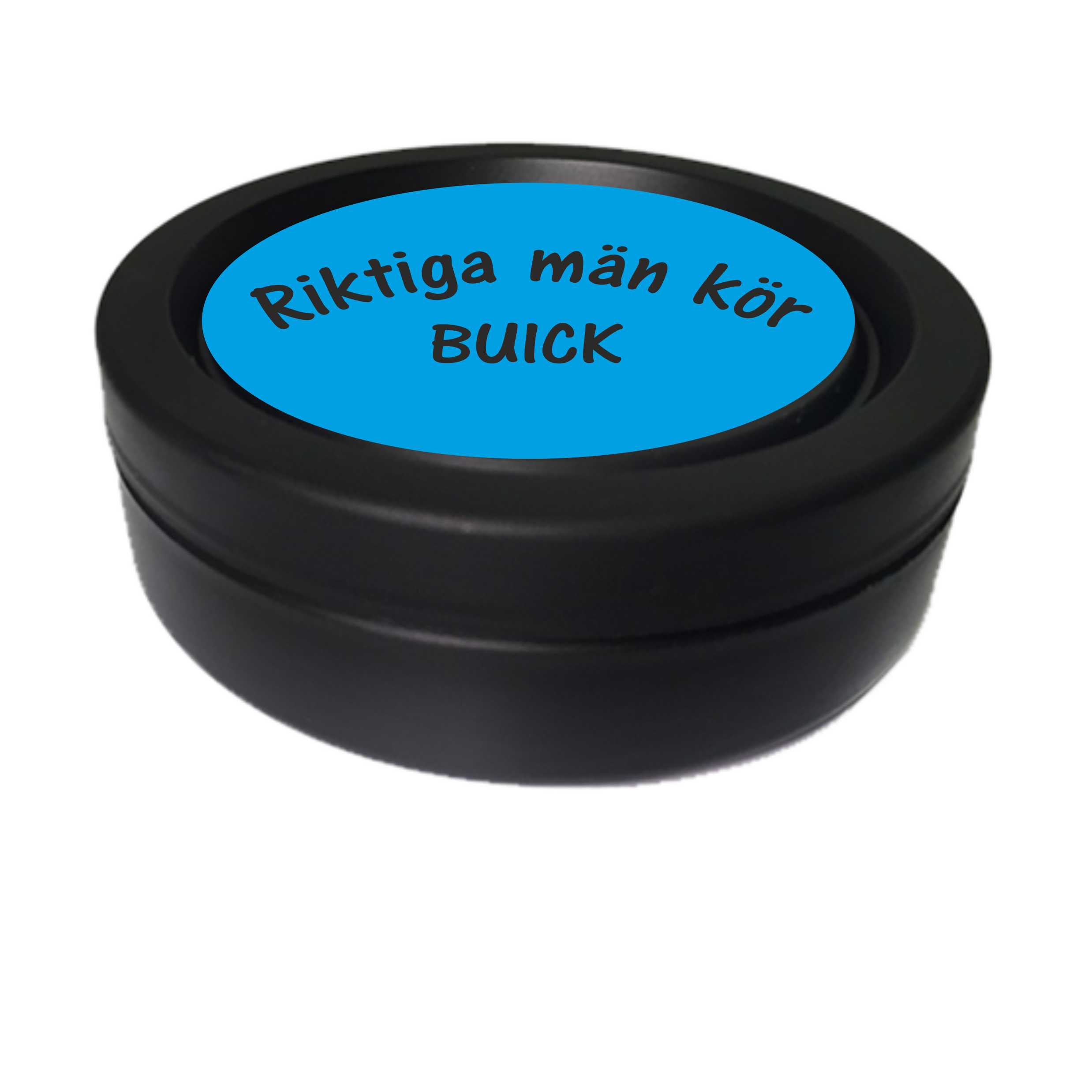 Snusdosa Blå Svart  Riktiga män kör BUICK