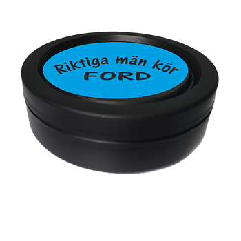 Snusdosa Blå Svart  Riktiga män kör FORD
