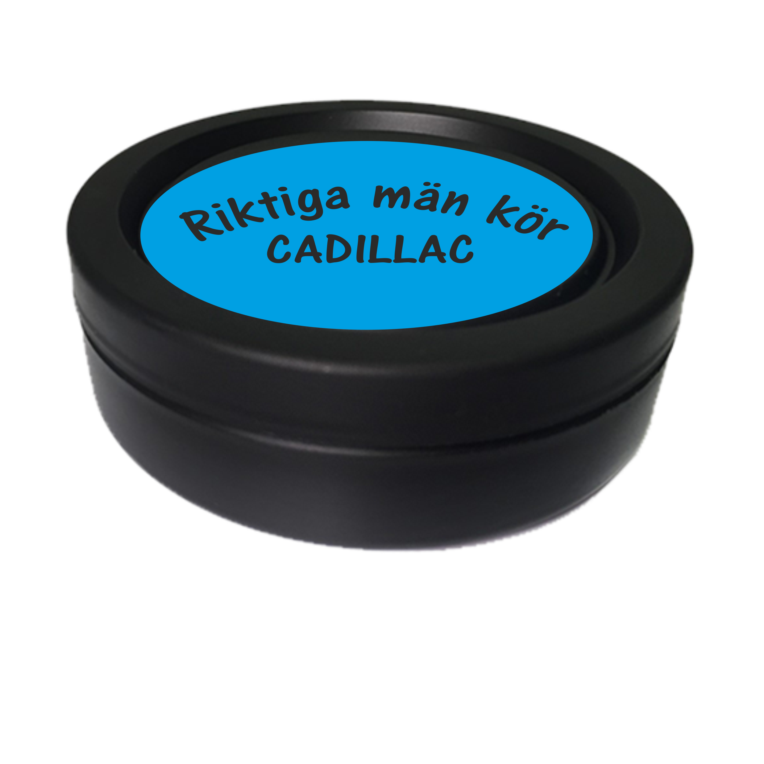 Snusdosa Blå Svart Riktiga män kör CADILLAC