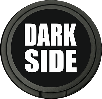 Snusdosa för portionssnus med dubbellock  DarkSide