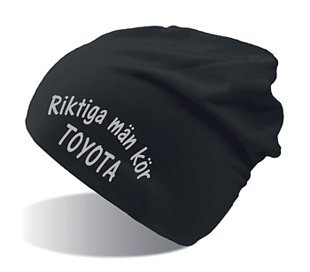 Mössa Tromb Riktiga Män Kör Toyota
