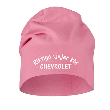 Mössa Cottover Riktiga Tjejer Kör Chevrolet