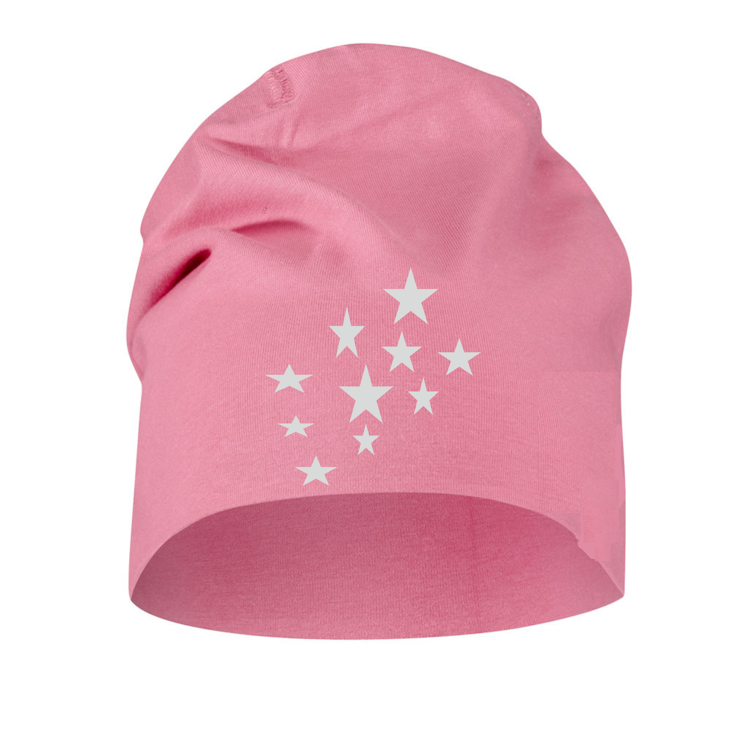 Mössa Cottover Rosa Stjärnor Reflex