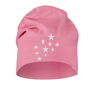 Mössa Cottover Rosa Stjärnor Reflex