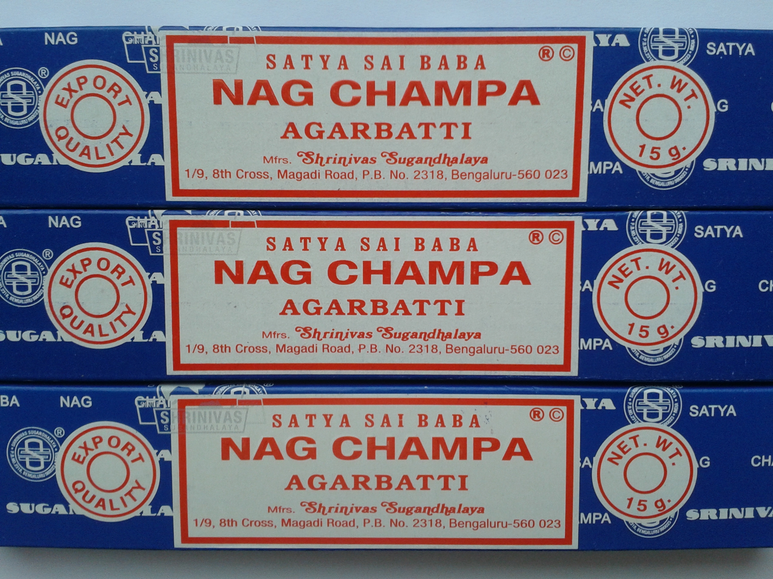 Rökelsestickor Nag Champa - 2