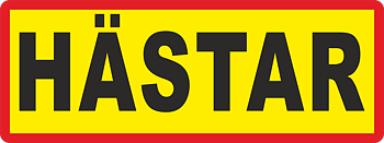 Dekal Hästar