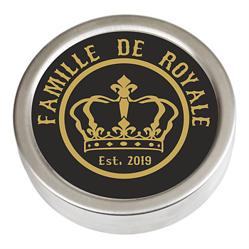 Snusdosa Rostfritt Stål  Famille de Royale 