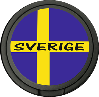 Snusdosa för portionssnus med dubbellock  Sverige