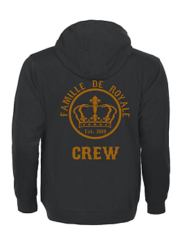 HOOD FULLZIP Unisex Famille de Royal CREW