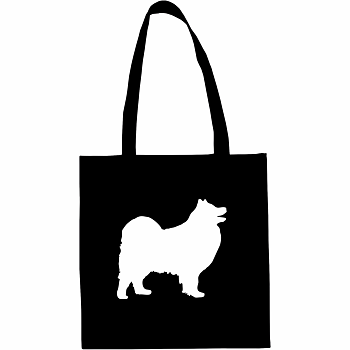Tygkasse/väska  Lapphund siluett 