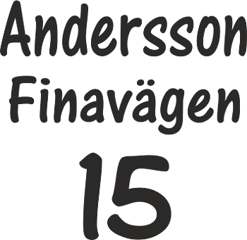 Dekal  Brevlåda