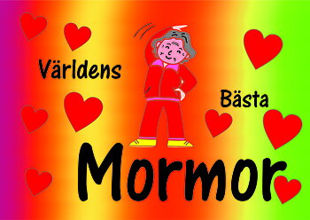 Pussel Världens Bästa Mormor