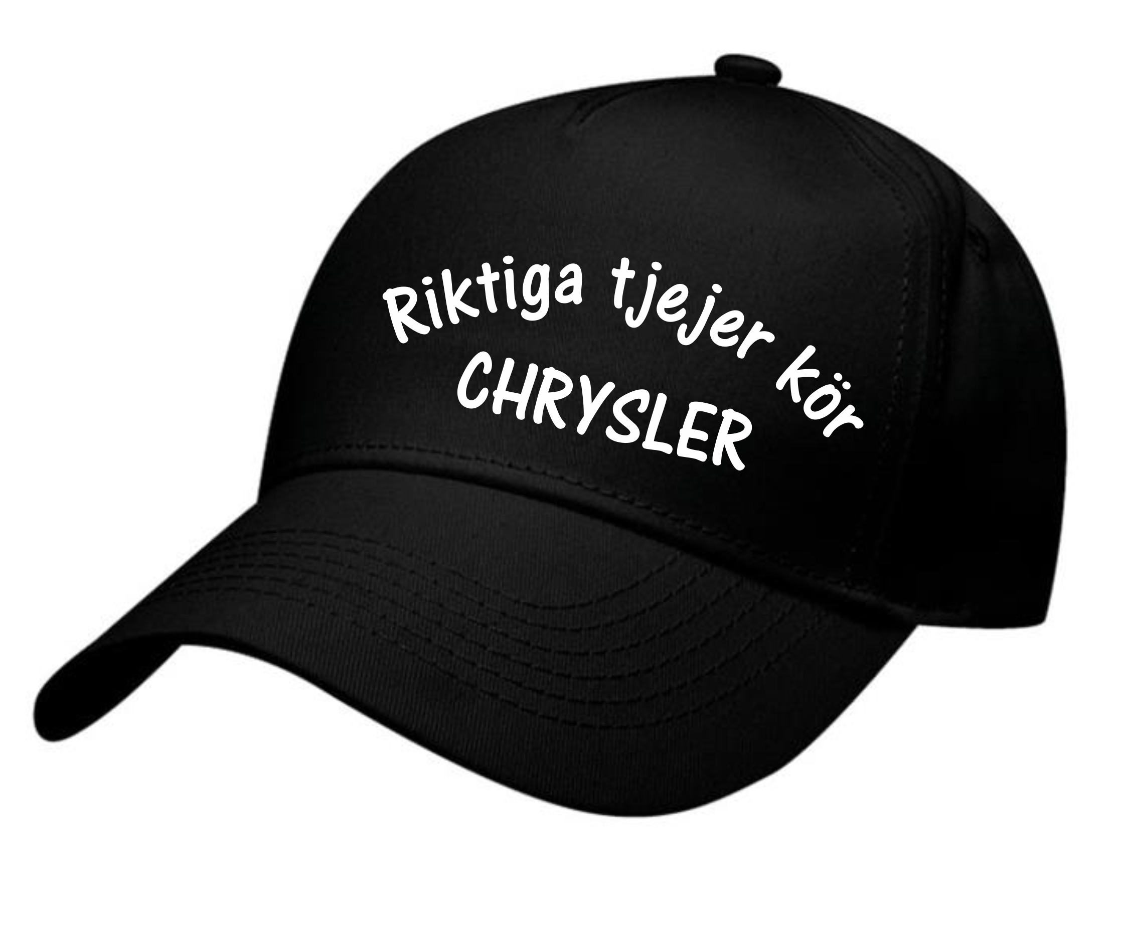 Keps svart Riktiga Tjejer Kör Chrysler - 3