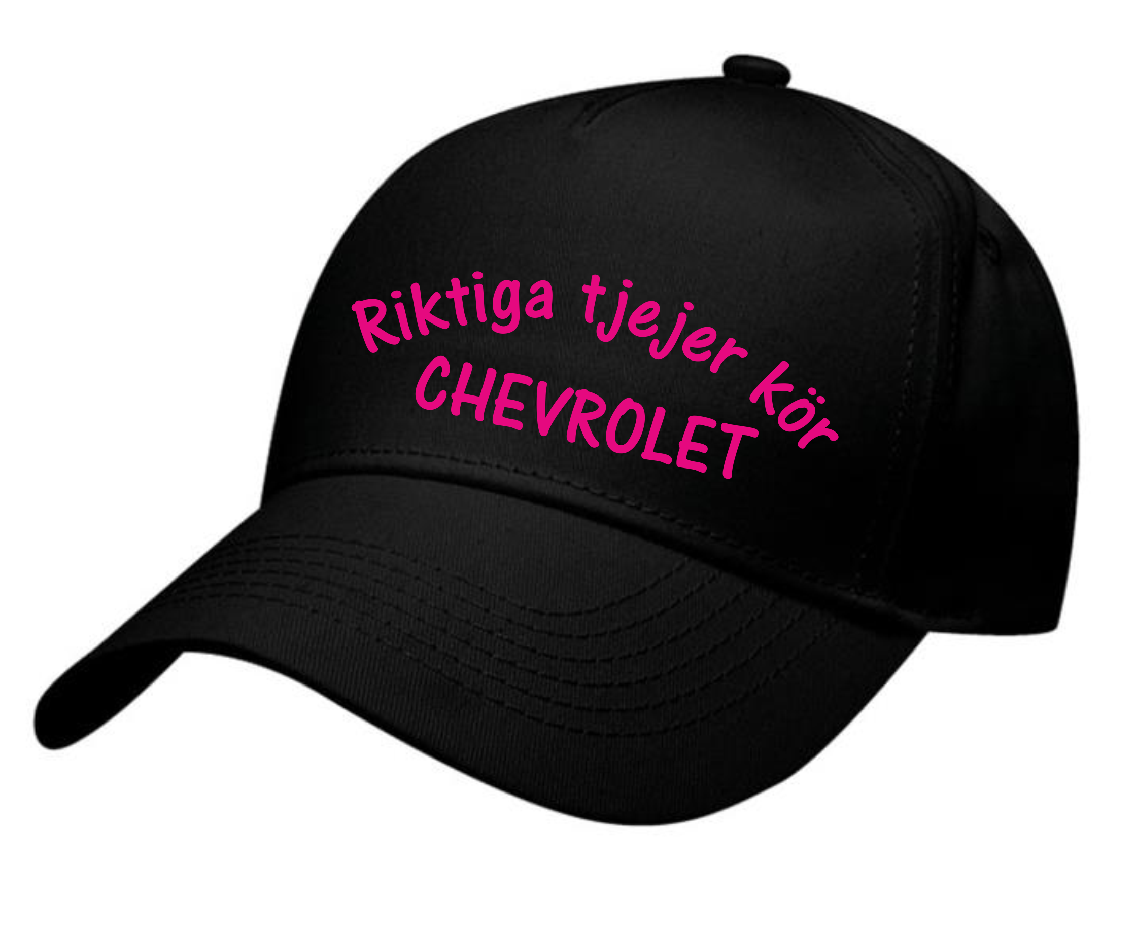 Keps svart Riktiga Tjejer Kör Chevrolet - 2