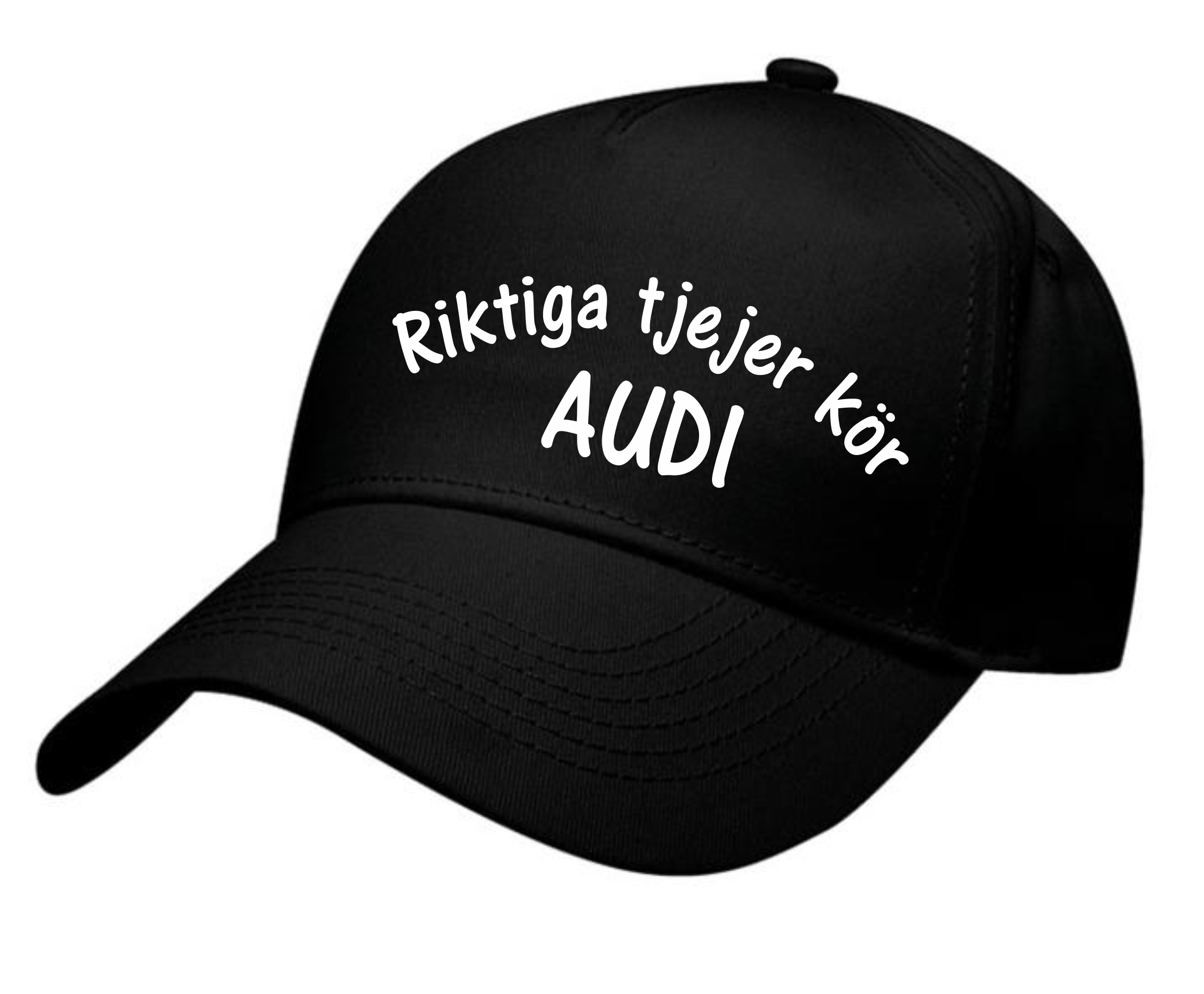 Keps svart Riktiga Tjejer Kör AUDI - 3