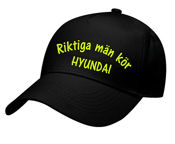 Keps Riktiga Män Kör Hyundai