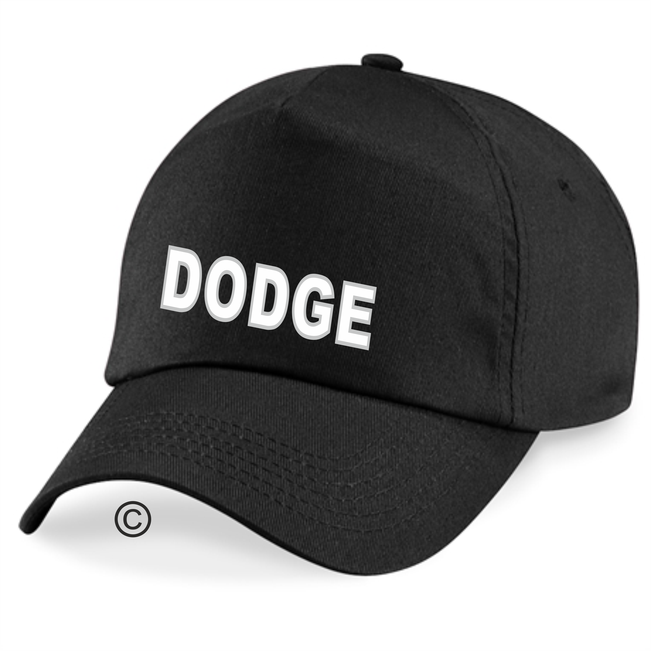 Keps svart Dodge
