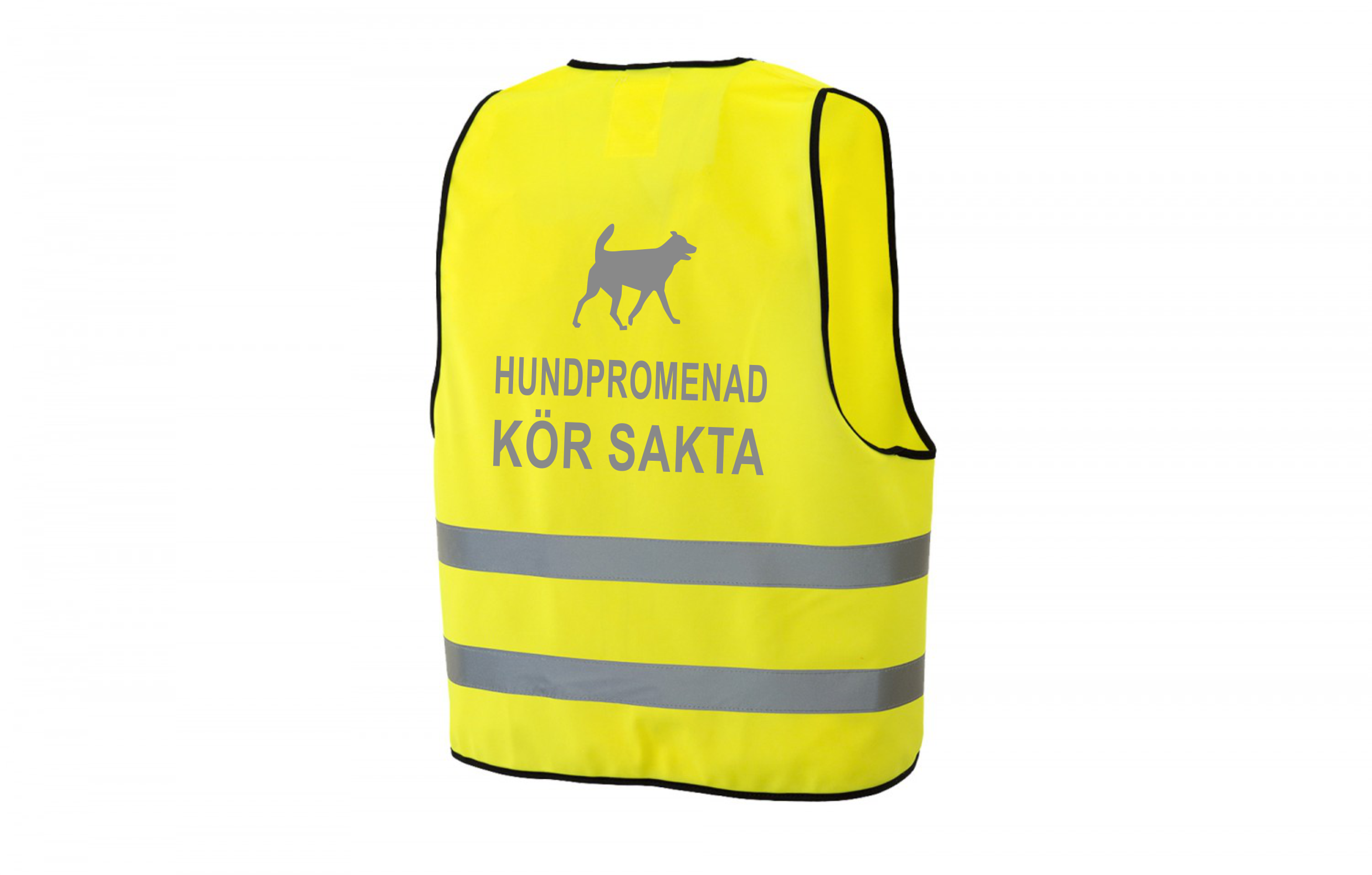 Reflexväst Hundpromenad Kör Sakta - 6