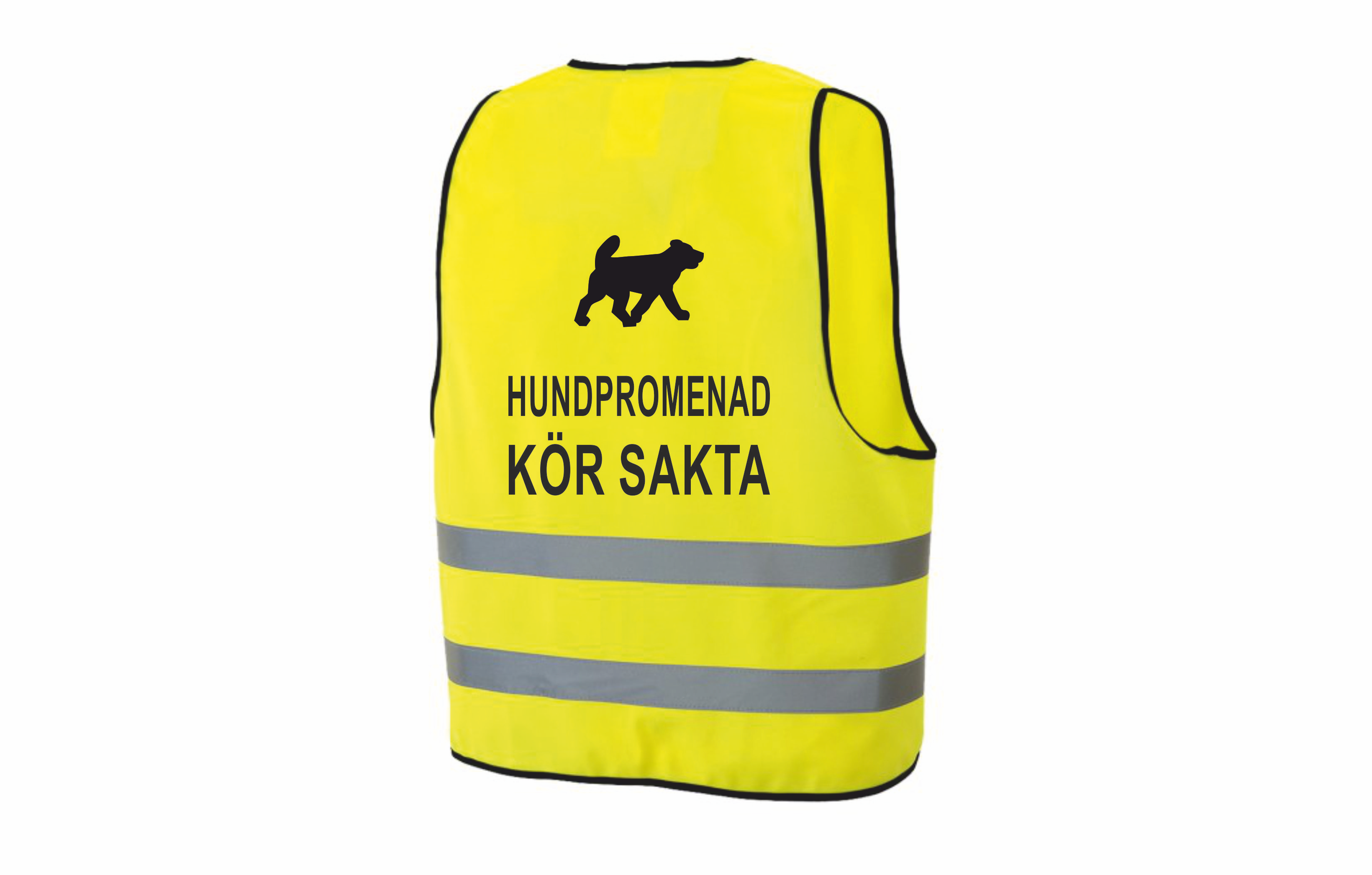Reflexväst Hundpromenad Kör Sakta - 5