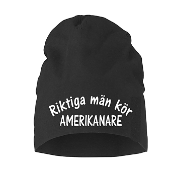 Mössa Cottover Riktiga Män Kör Amerikanare