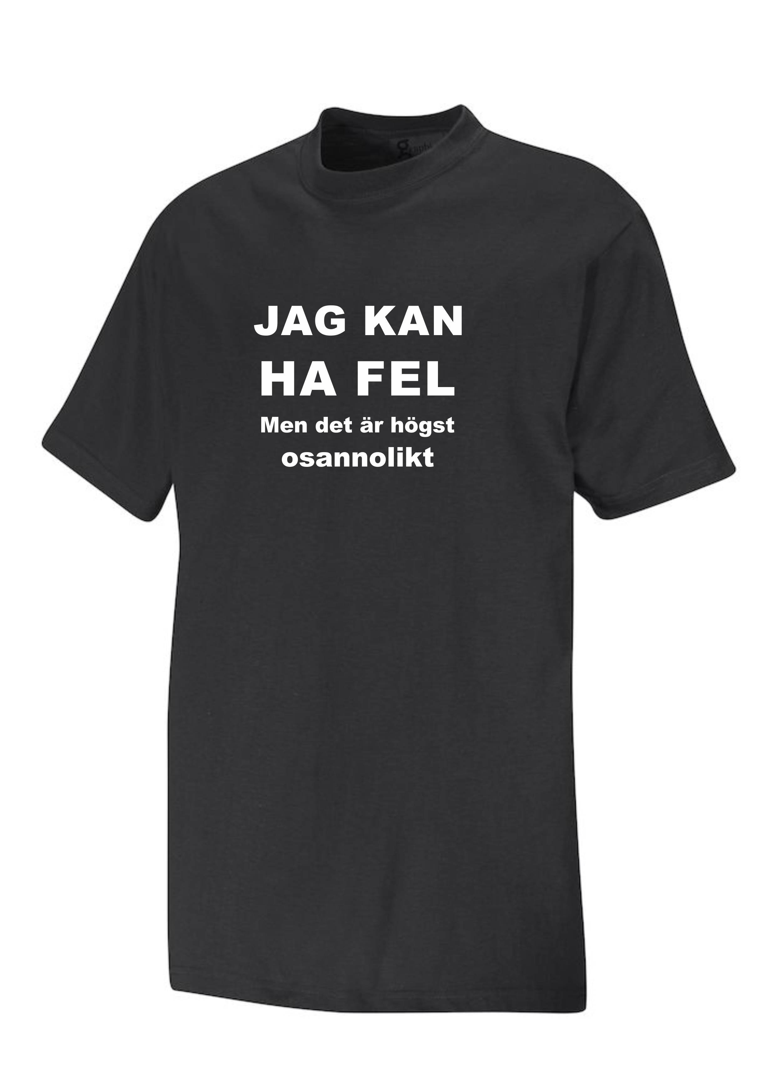 T-shirt   Jag kan ha fel.....