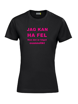TOP Jag kan ha fel........